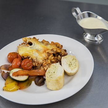 One of our meals at Cartref Bryn yr Eglwys