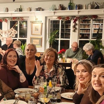 Christmas dinner at Cartref Bryn yr Eglwys