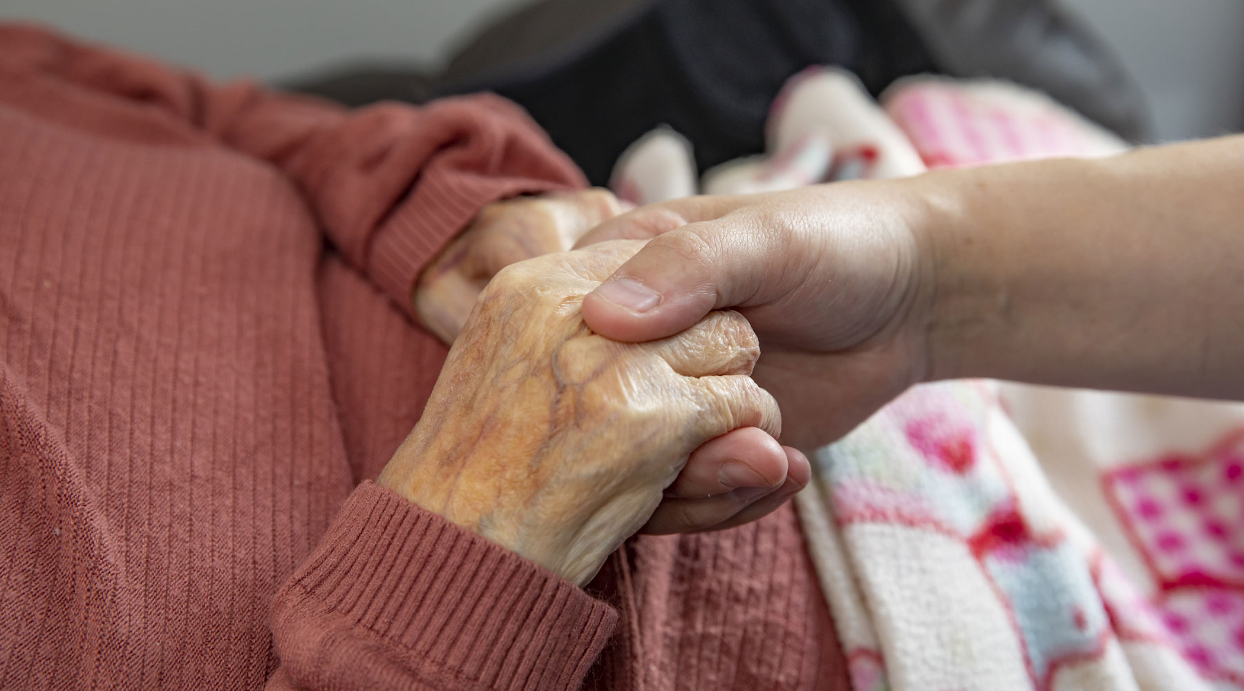 Llaw hyn yn cael ei gafael gan lawn ifengach